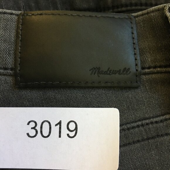 Madewell Womens Jean High-Rise Size 28 Roadtripper Jeggings Skinny Raw Hem Gray - Picture 14 of 14